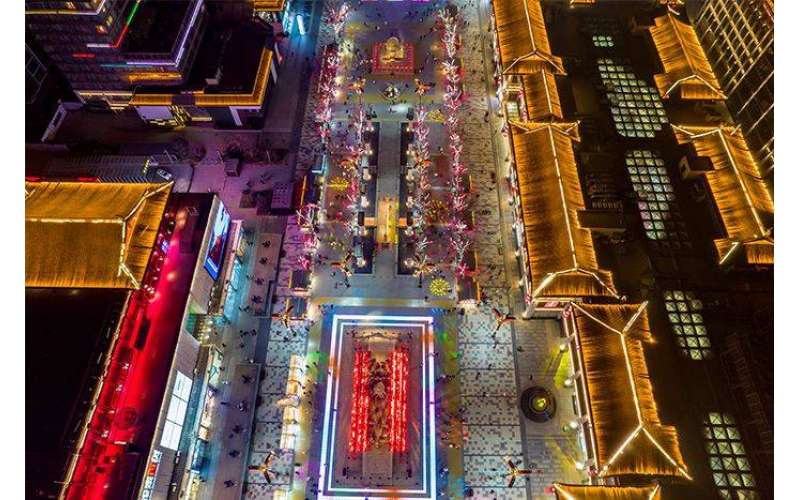 個(gè)性化商業(yè)街亮化方案究竟有多驚艷？